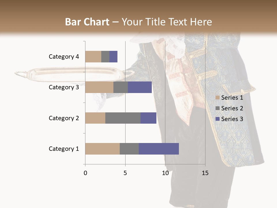 Helping Livery Footman PowerPoint Template