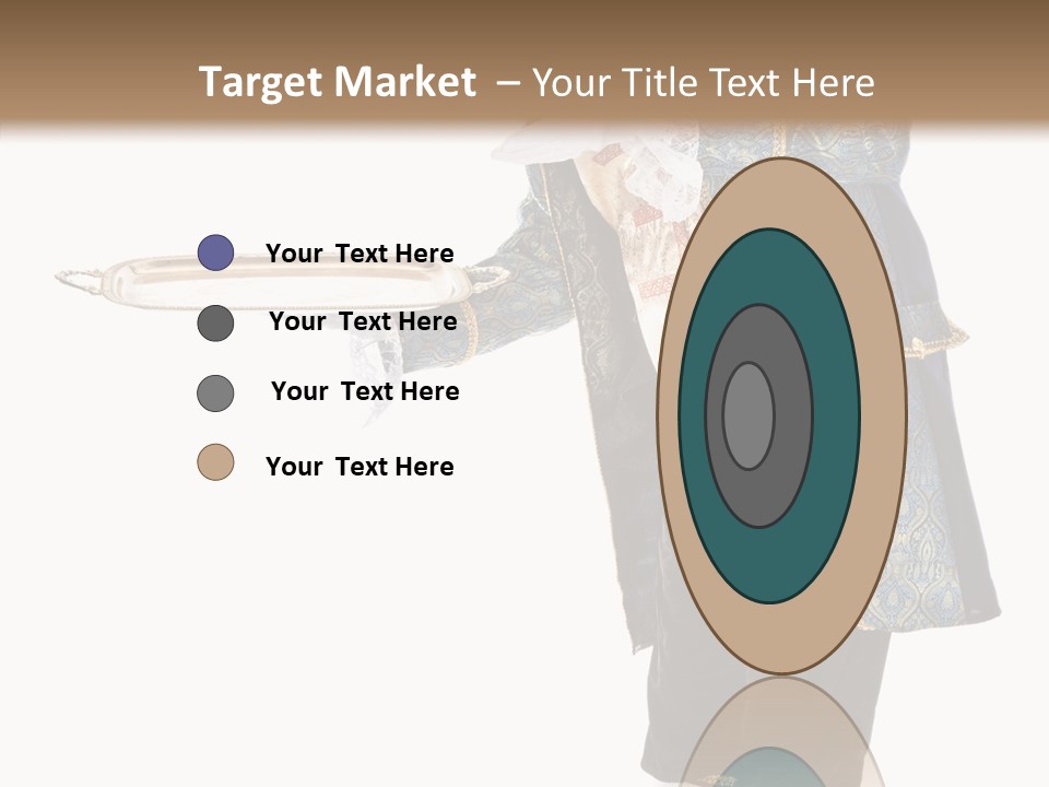 Helping Livery Footman PowerPoint Template