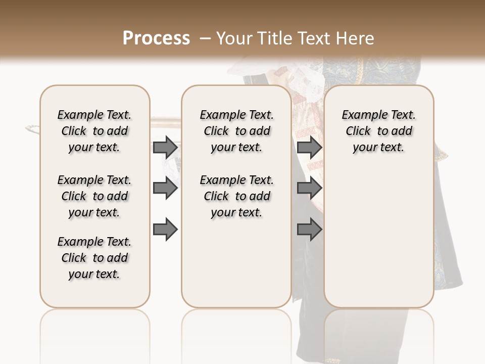Helping Livery Footman PowerPoint Template