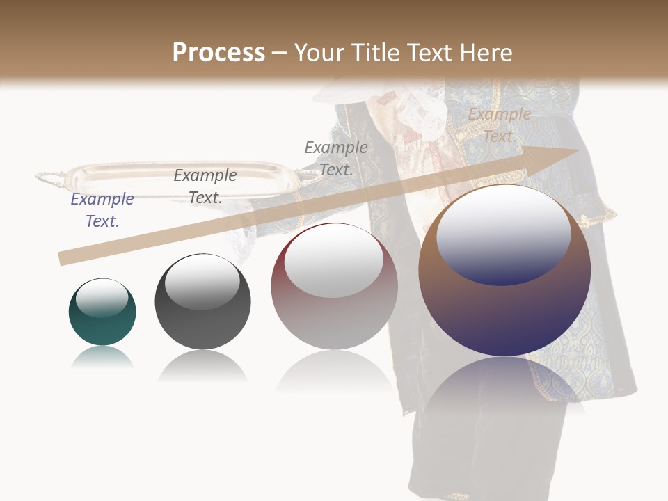 Helping Livery Footman PowerPoint Template