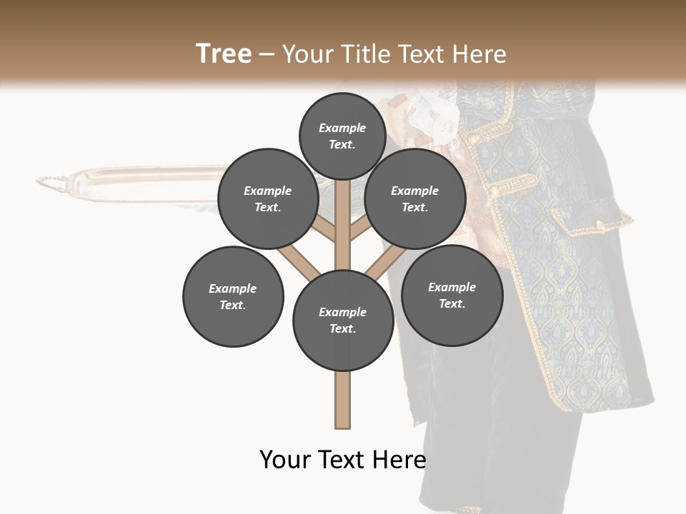 Helping Livery Footman PowerPoint Template