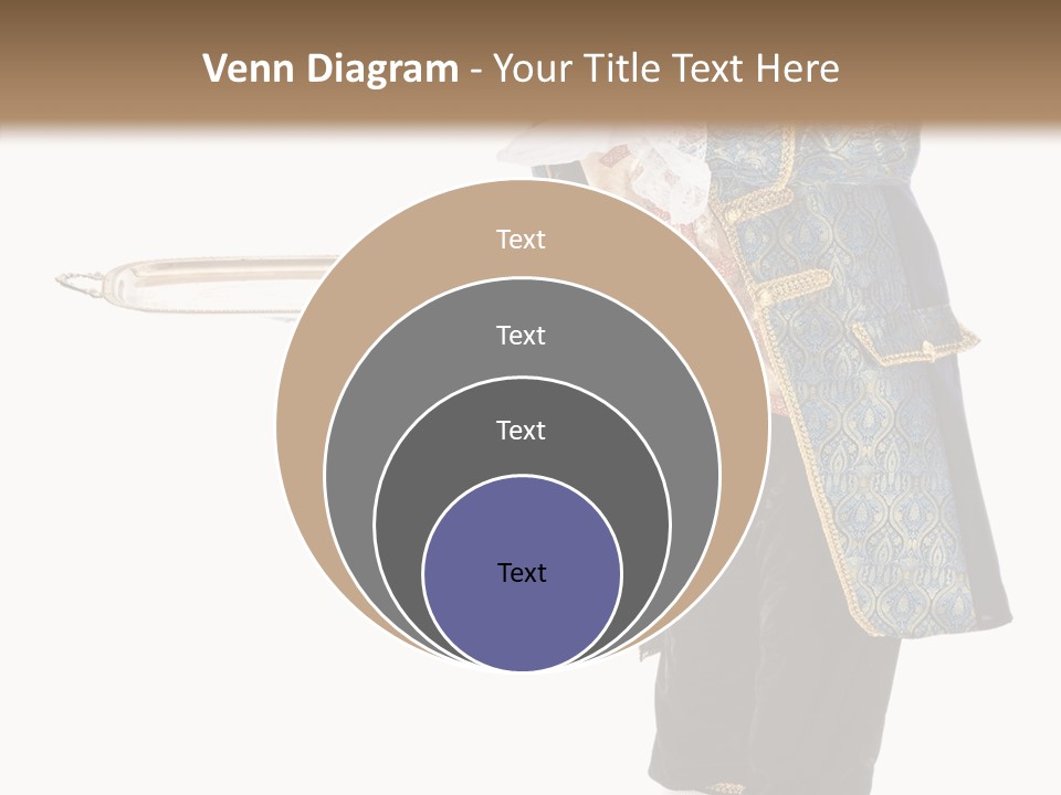 Helping Livery Footman PowerPoint Template