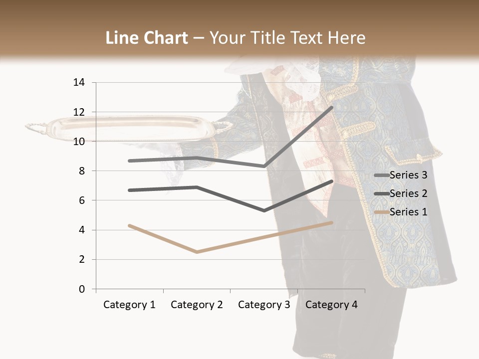 Helping Livery Footman PowerPoint Template