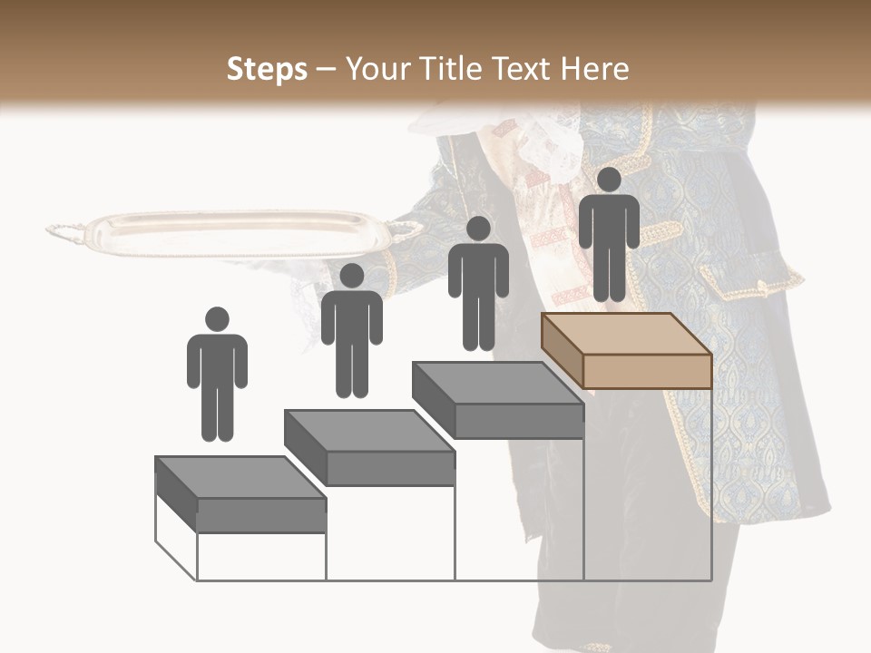 Helping Livery Footman PowerPoint Template