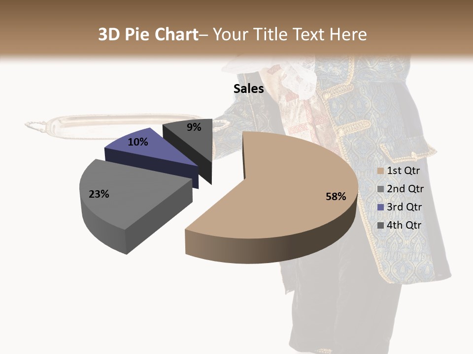 Helping Livery Footman PowerPoint Template