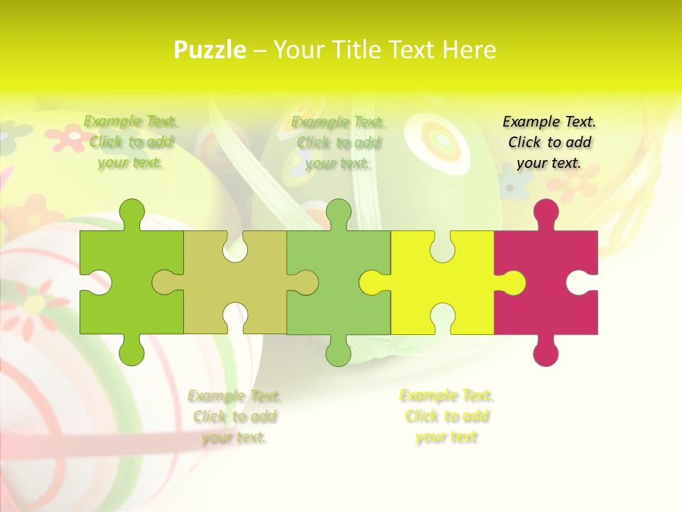 Celebration Tradition Gold PowerPoint Template