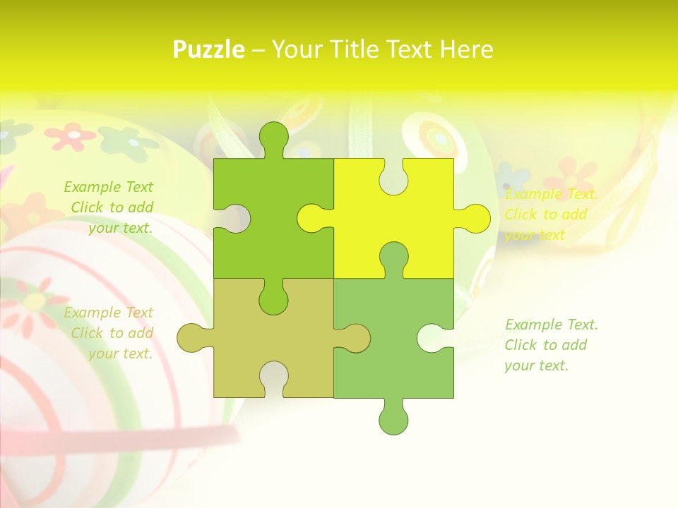 Celebration Tradition Gold PowerPoint Template