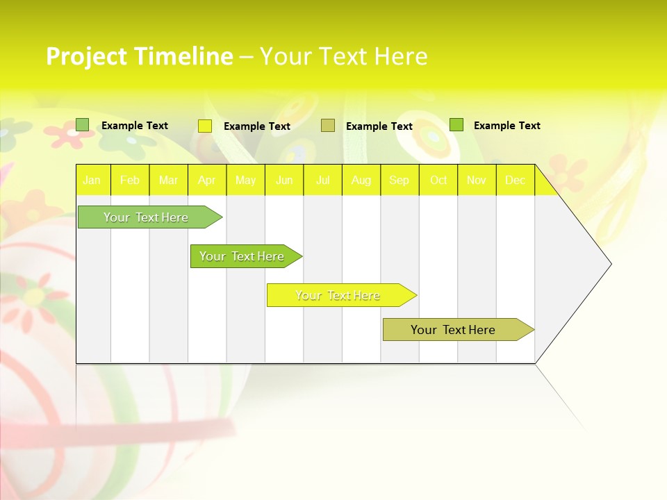 Celebration Tradition Gold PowerPoint Template