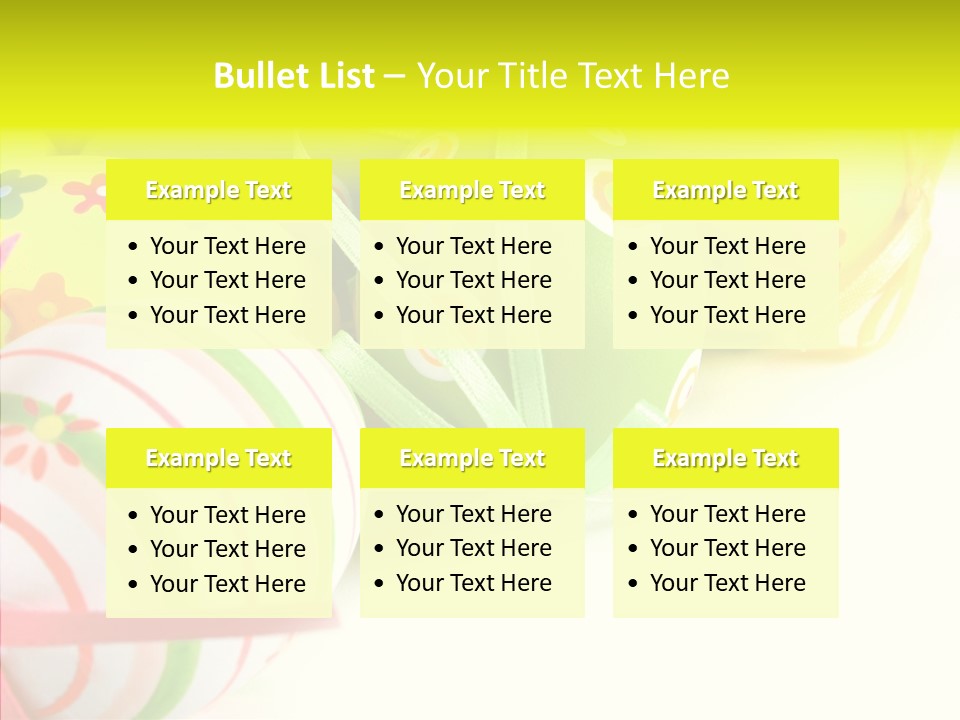 Celebration Tradition Gold PowerPoint Template