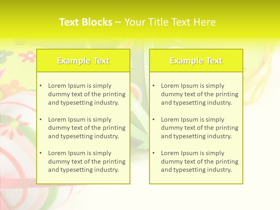 Celebration Tradition Gold PowerPoint Template