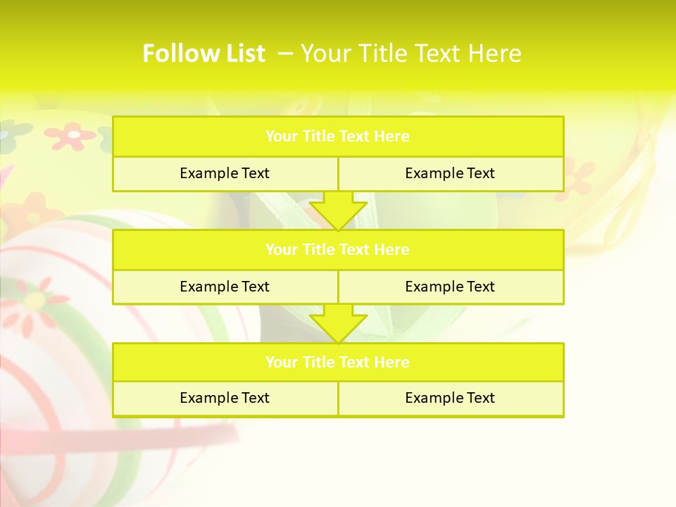 Celebration Tradition Gold PowerPoint Template