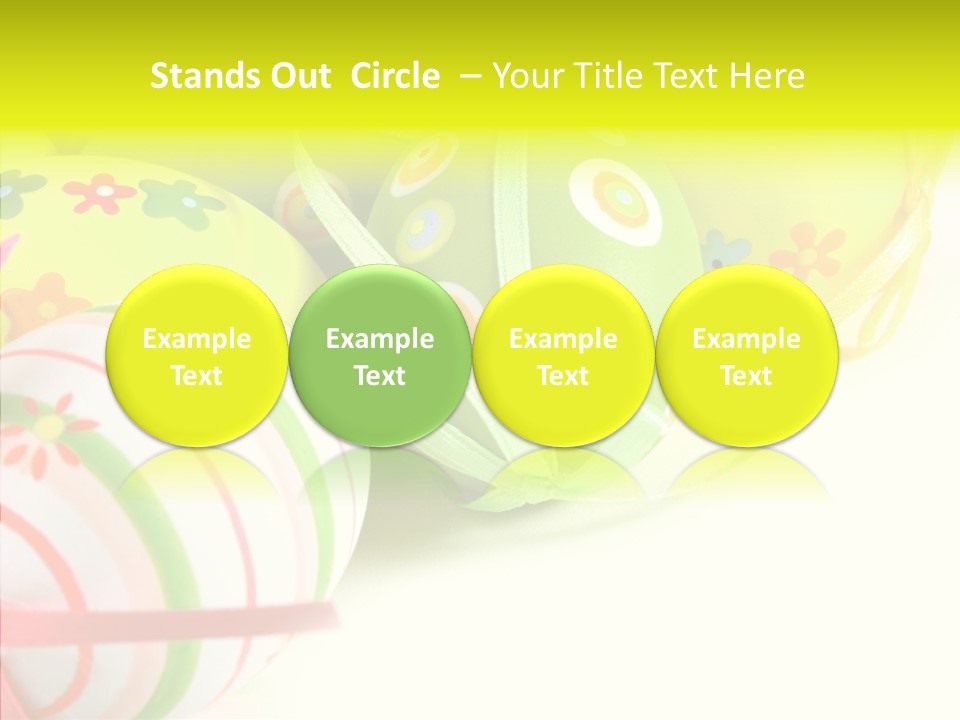 Celebration Tradition Gold PowerPoint Template