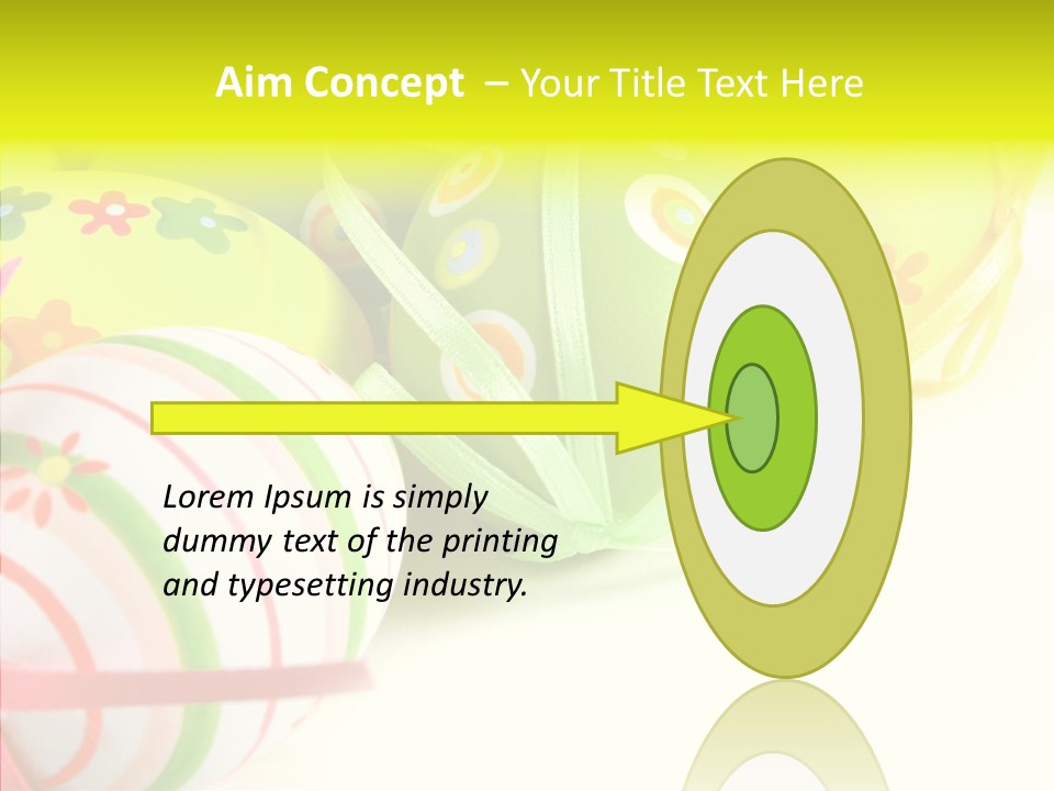 Celebration Tradition Gold PowerPoint Template