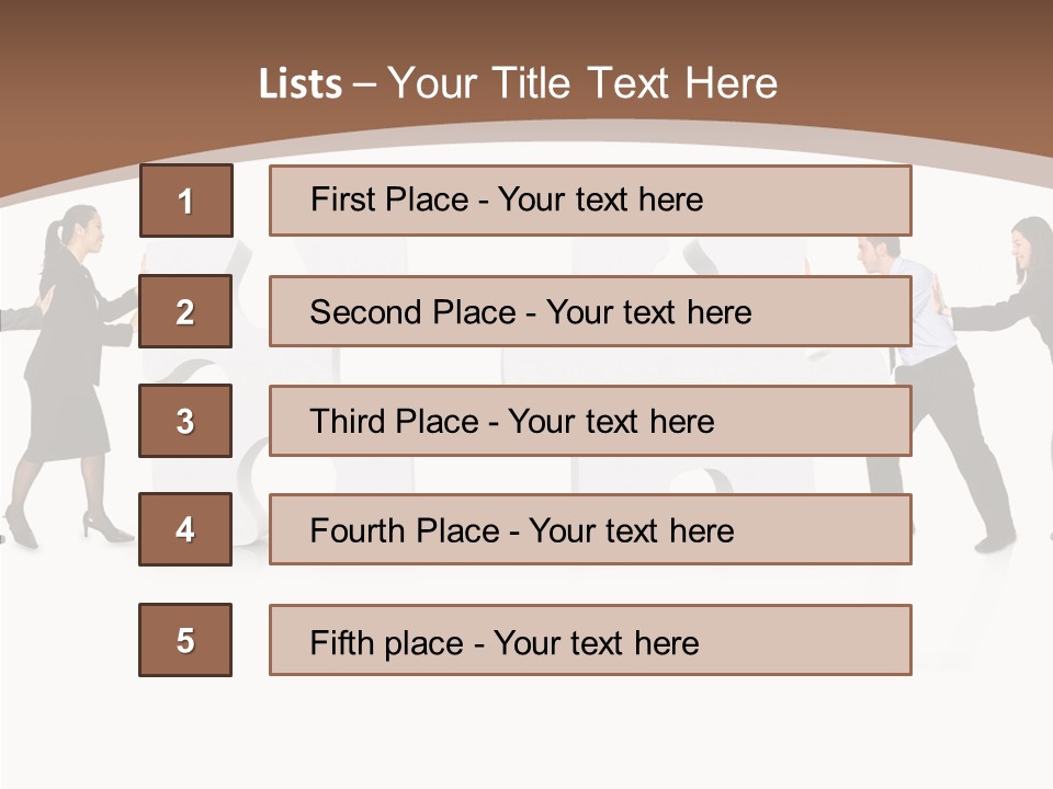 Answer American Push PowerPoint Template