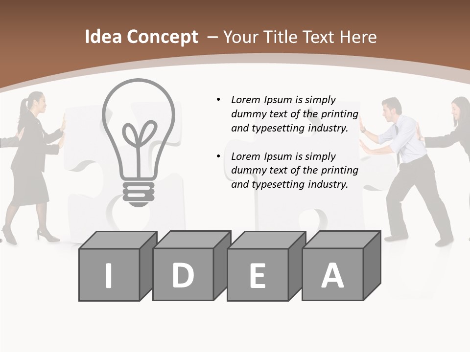 Answer American Push PowerPoint Template