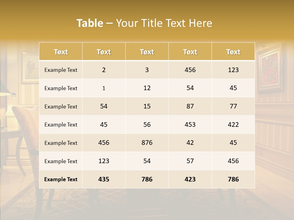 Valance Panel Hang PowerPoint Template