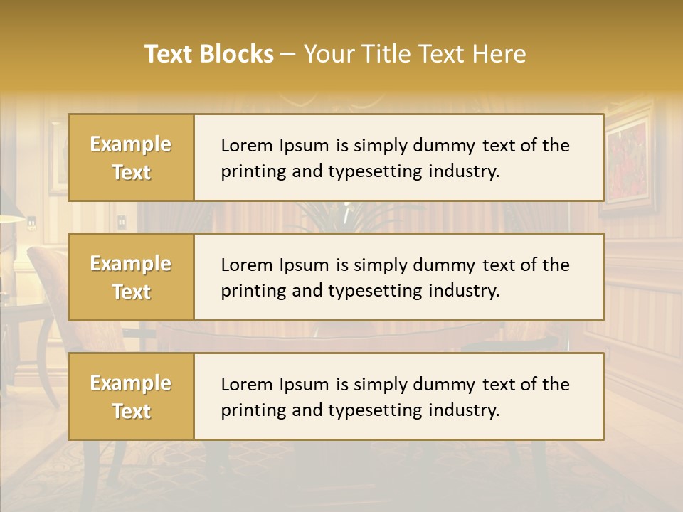 Valance Panel Hang PowerPoint Template