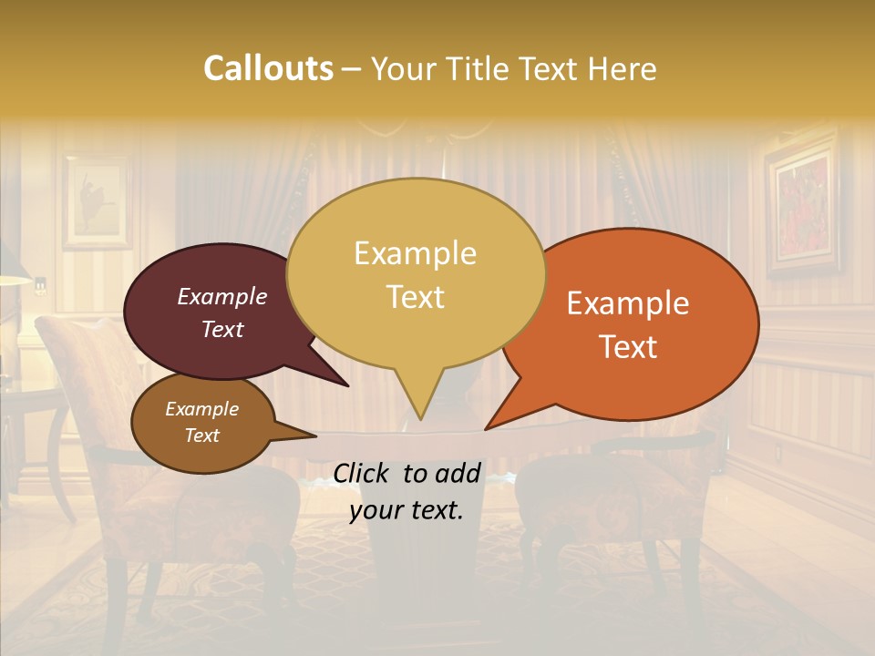 Valance Panel Hang PowerPoint Template