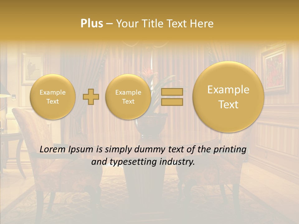 Valance Panel Hang PowerPoint Template