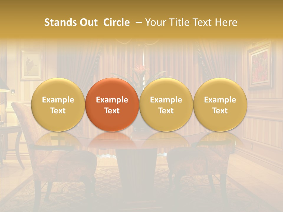 Valance Panel Hang PowerPoint Template