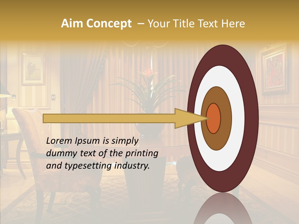 Valance Panel Hang PowerPoint Template