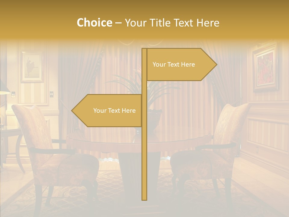 Valance Panel Hang PowerPoint Template