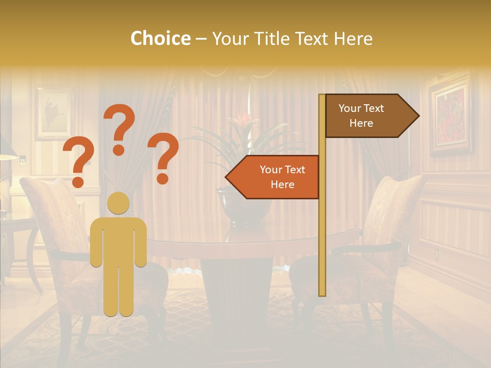Valance Panel Hang PowerPoint Template