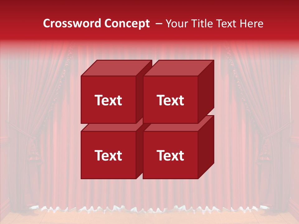 Valance Panel Hang PowerPoint Template