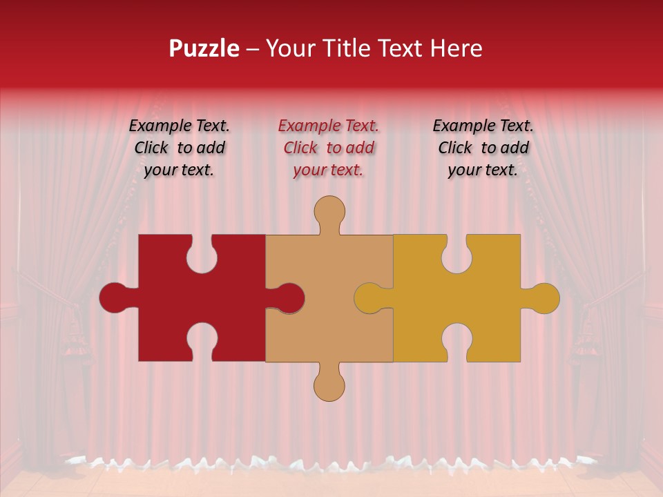 Valance Panel Hang PowerPoint Template