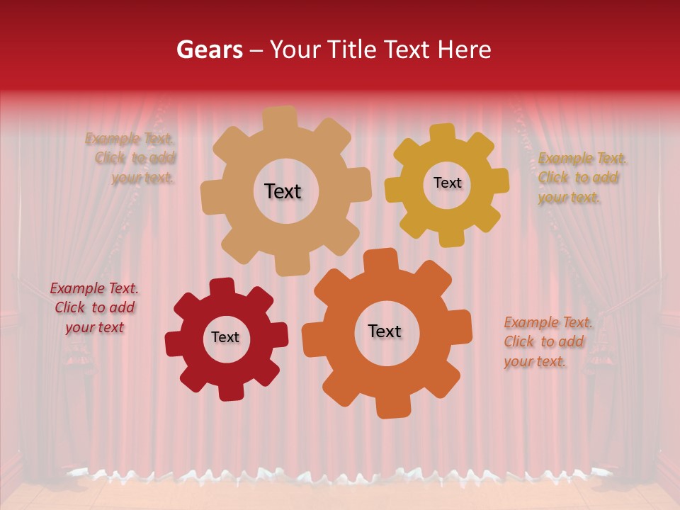 Valance Panel Hang PowerPoint Template