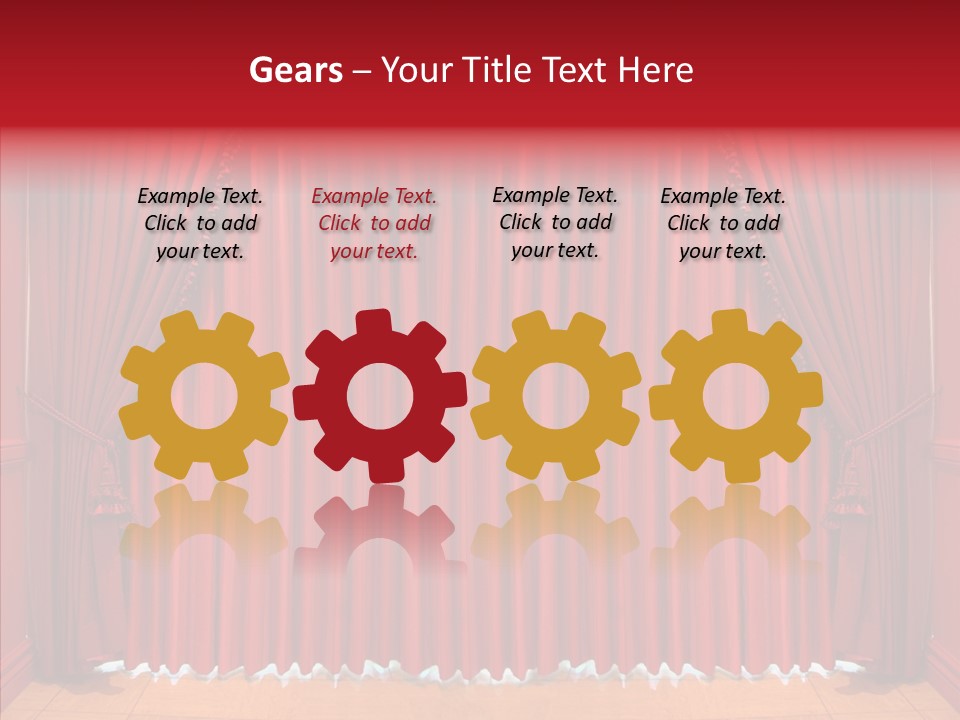 Valance Panel Hang PowerPoint Template