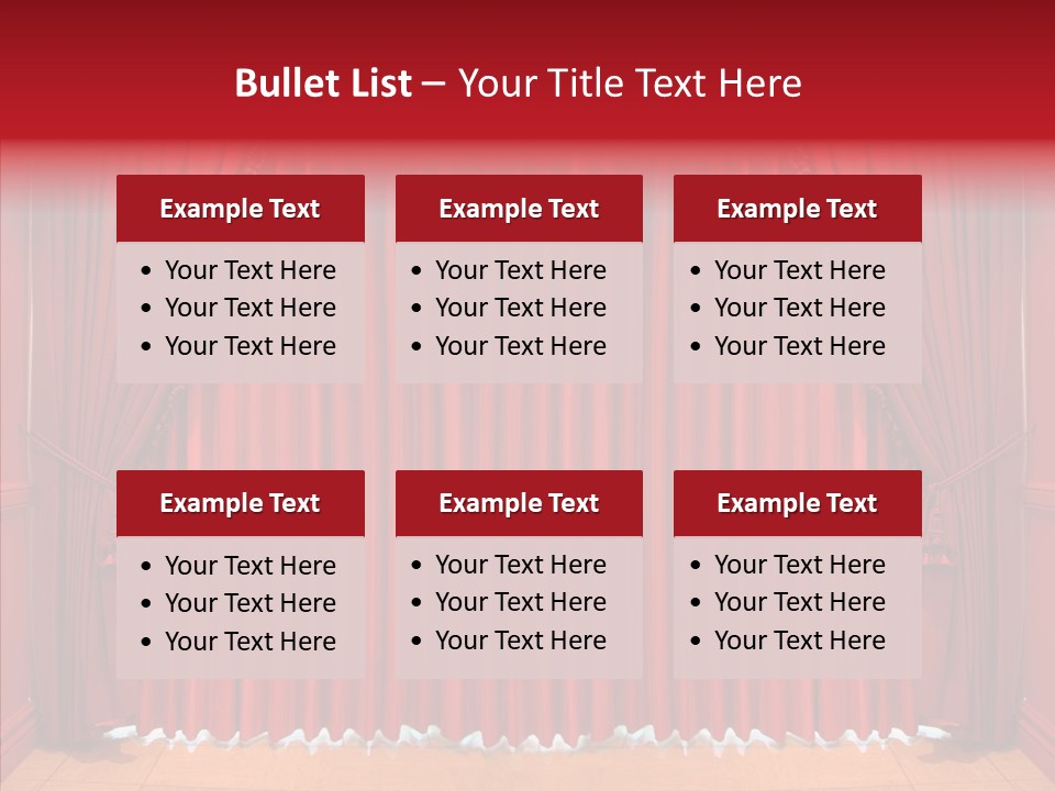 Valance Panel Hang PowerPoint Template