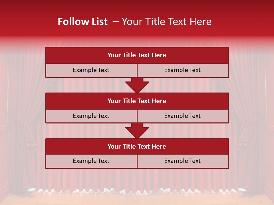 Valance Panel Hang PowerPoint Template