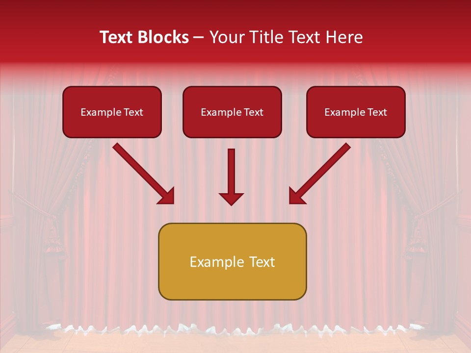 Valance Panel Hang PowerPoint Template