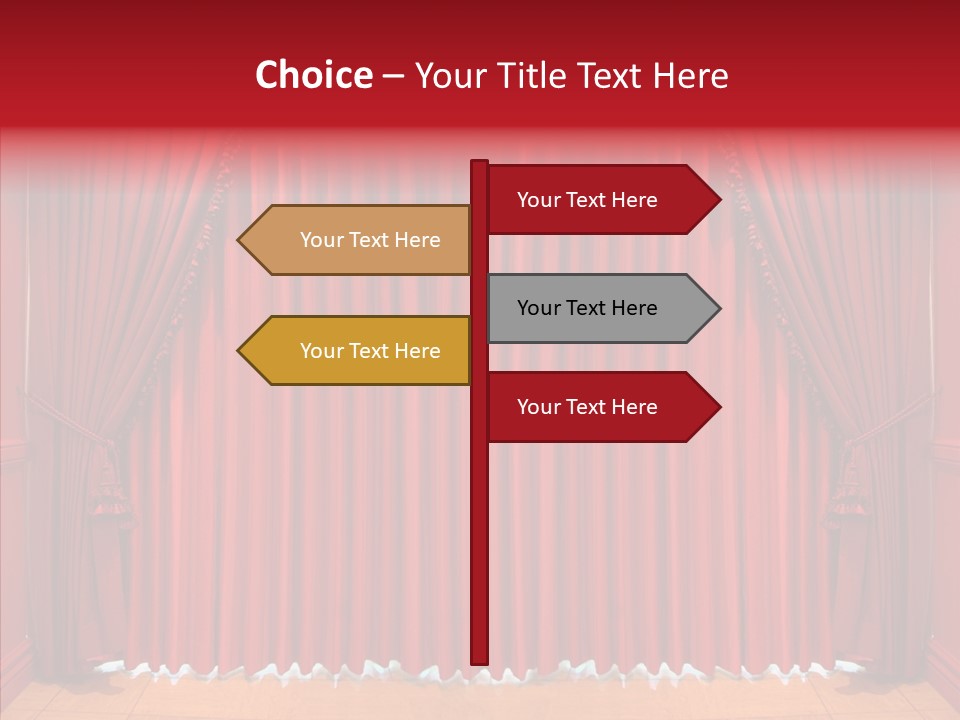Valance Panel Hang PowerPoint Template
