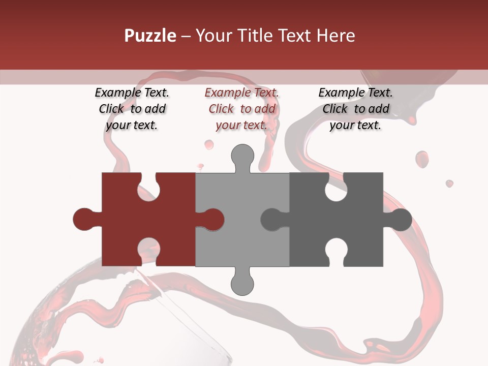 Alcohol Shot Dating PowerPoint Template