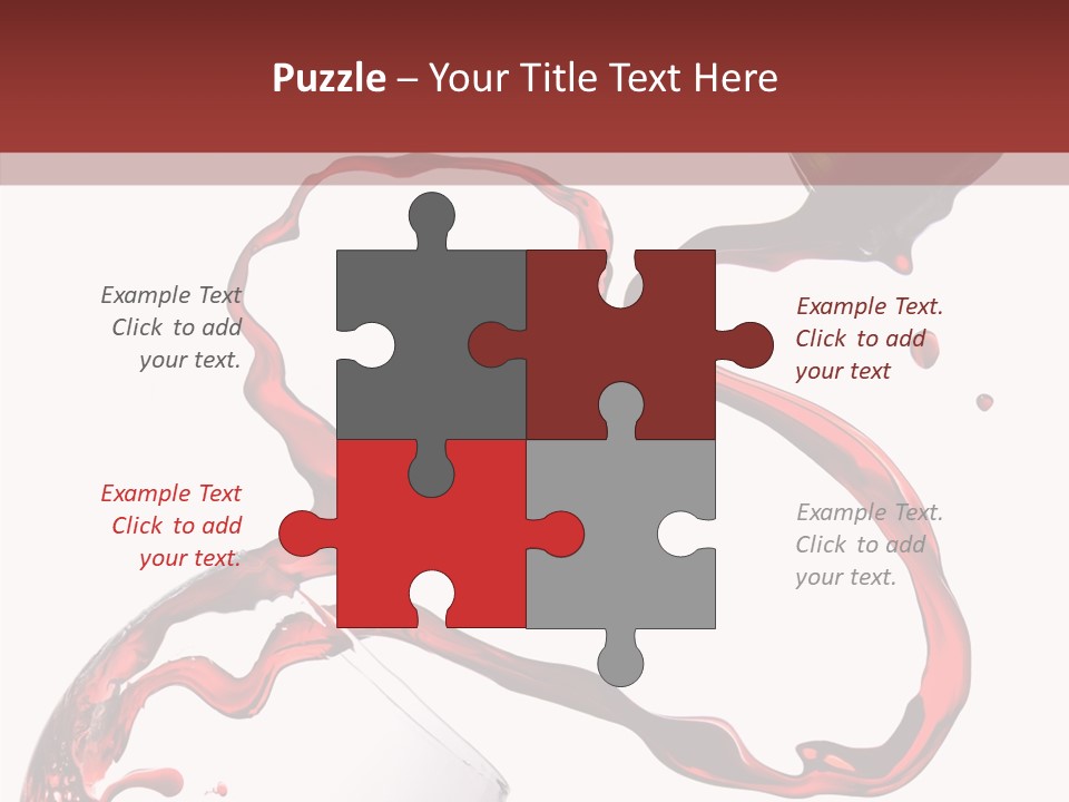 Alcohol Shot Dating PowerPoint Template