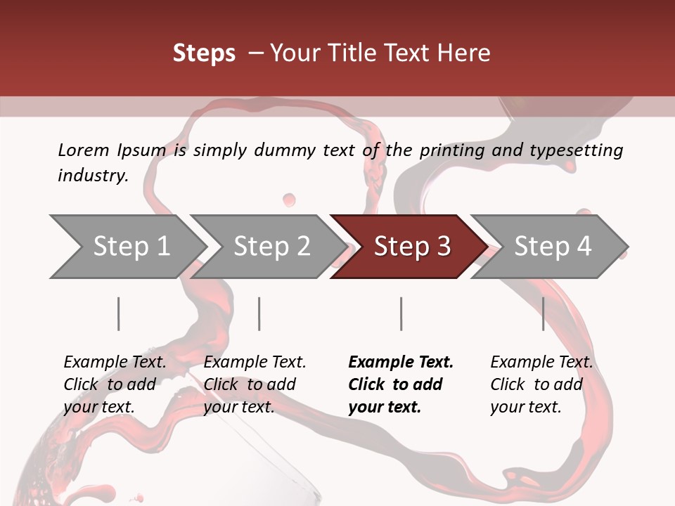 Alcohol Shot Dating PowerPoint Template