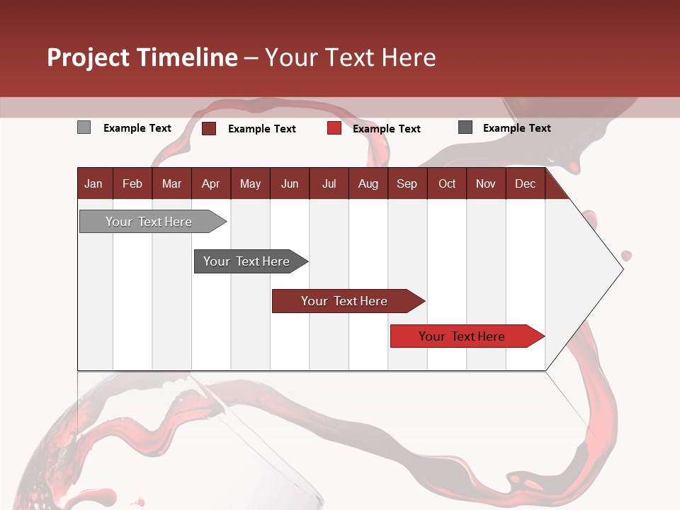 Alcohol Shot Dating PowerPoint Template