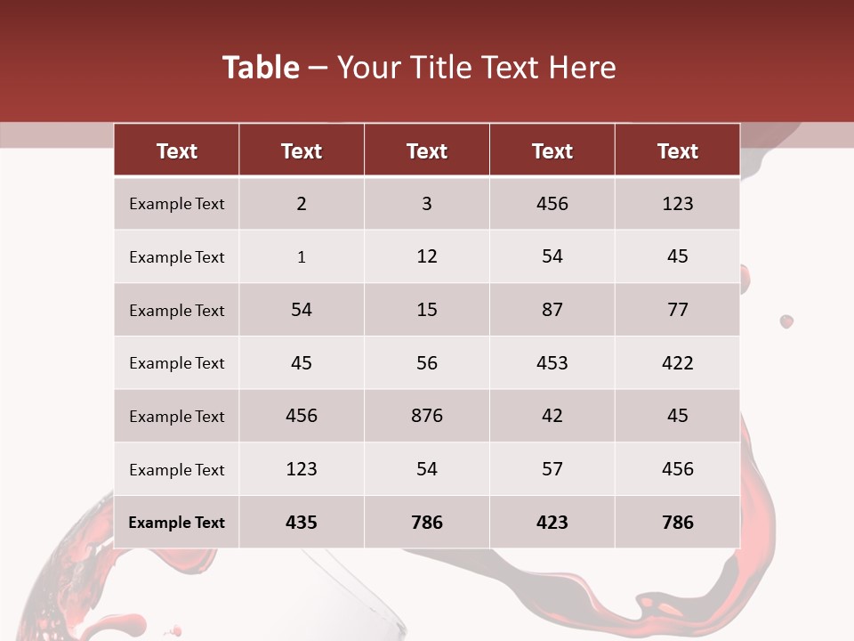 Alcohol Shot Dating PowerPoint Template