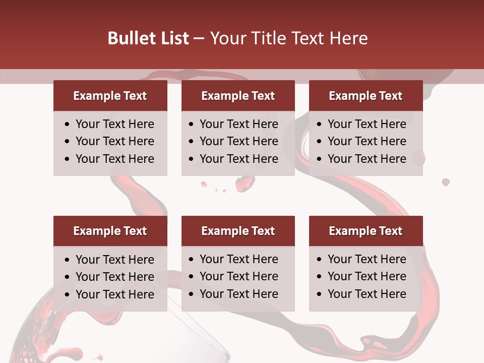 Alcohol Shot Dating PowerPoint Template