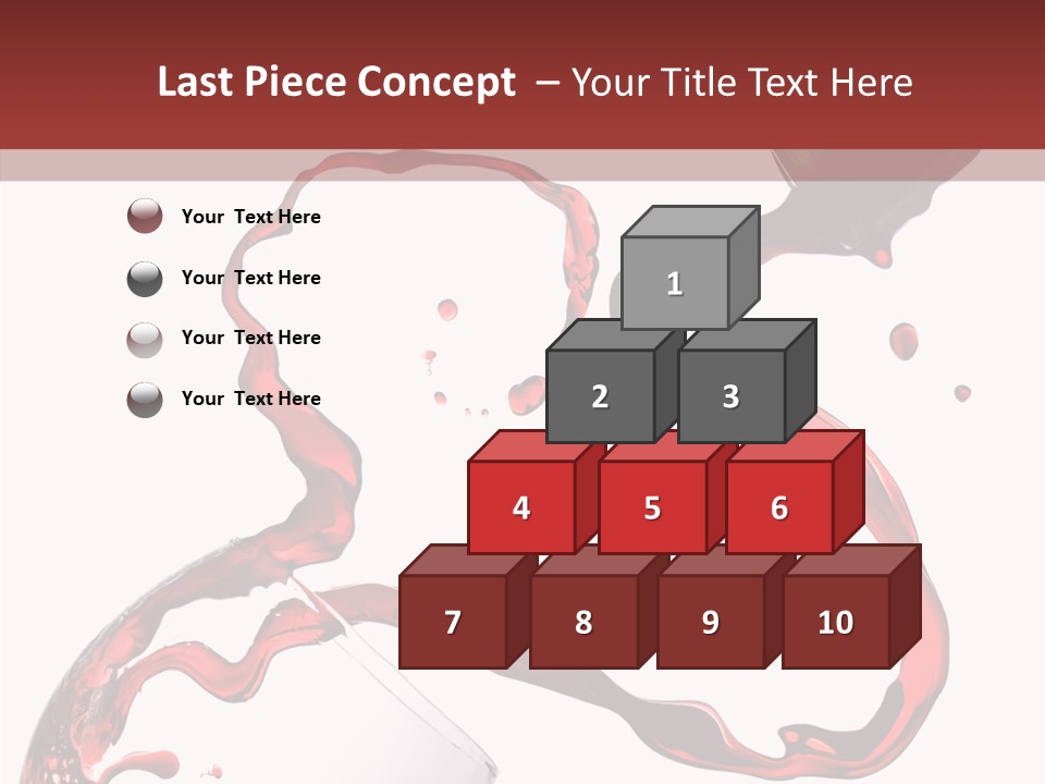 Alcohol Shot Dating PowerPoint Template