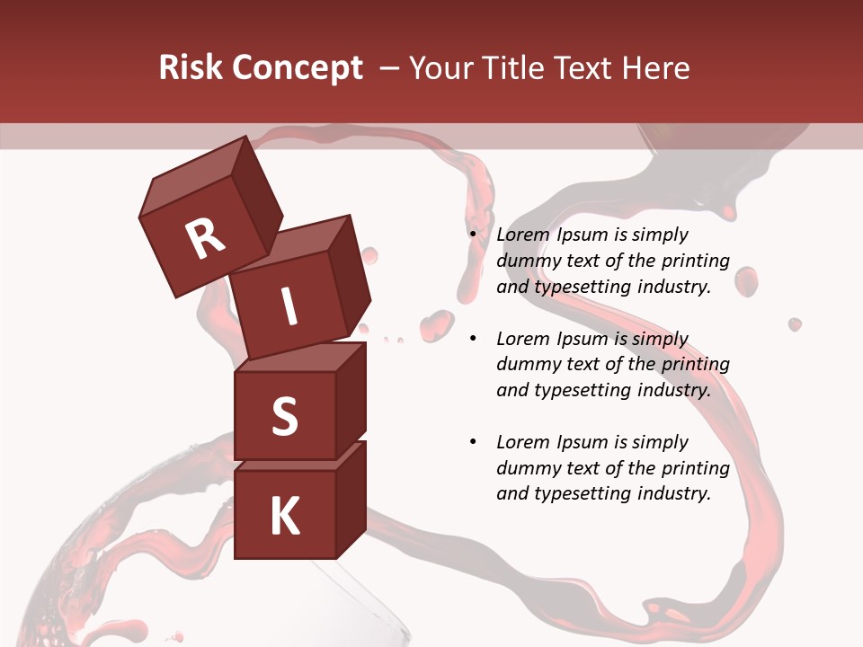 Alcohol Shot Dating PowerPoint Template