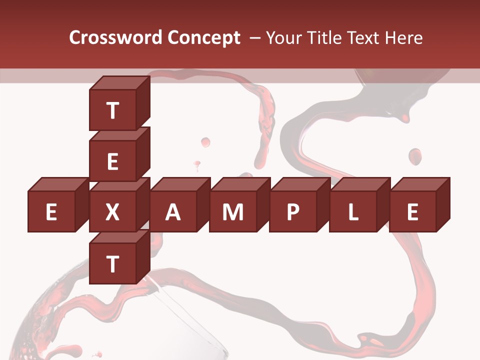 Alcohol Shot Dating PowerPoint Template