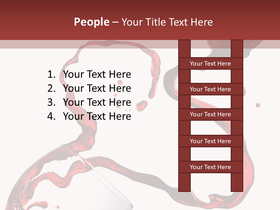 Alcohol Shot Dating PowerPoint Template