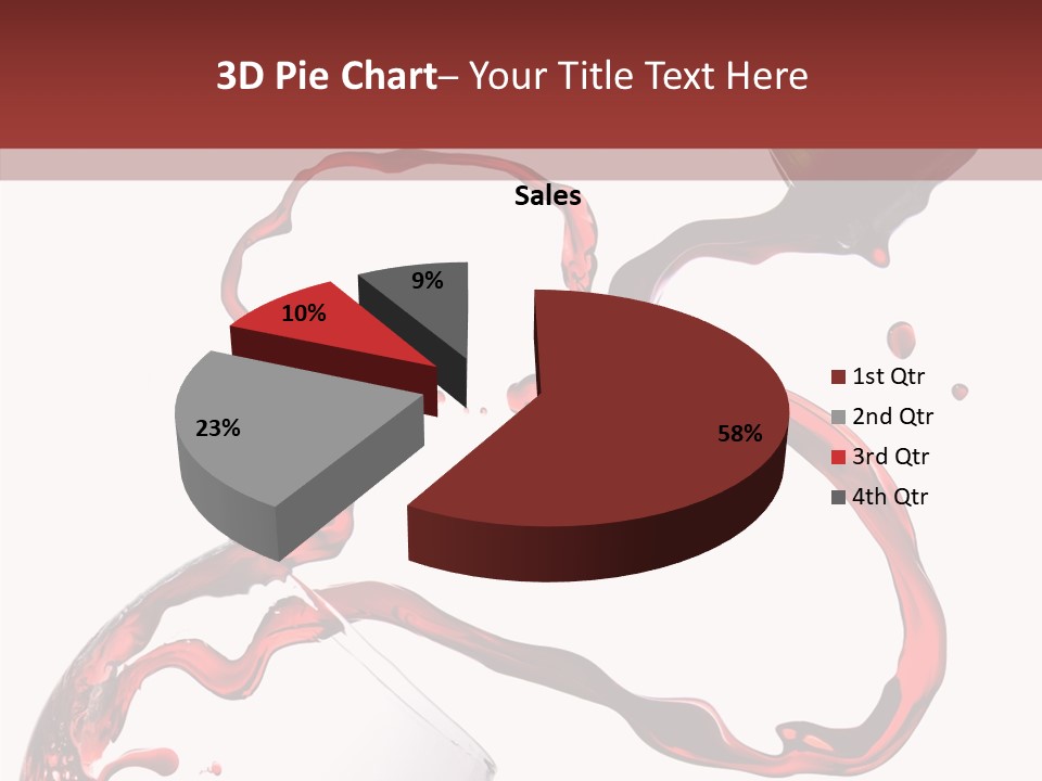 Alcohol Shot Dating PowerPoint Template