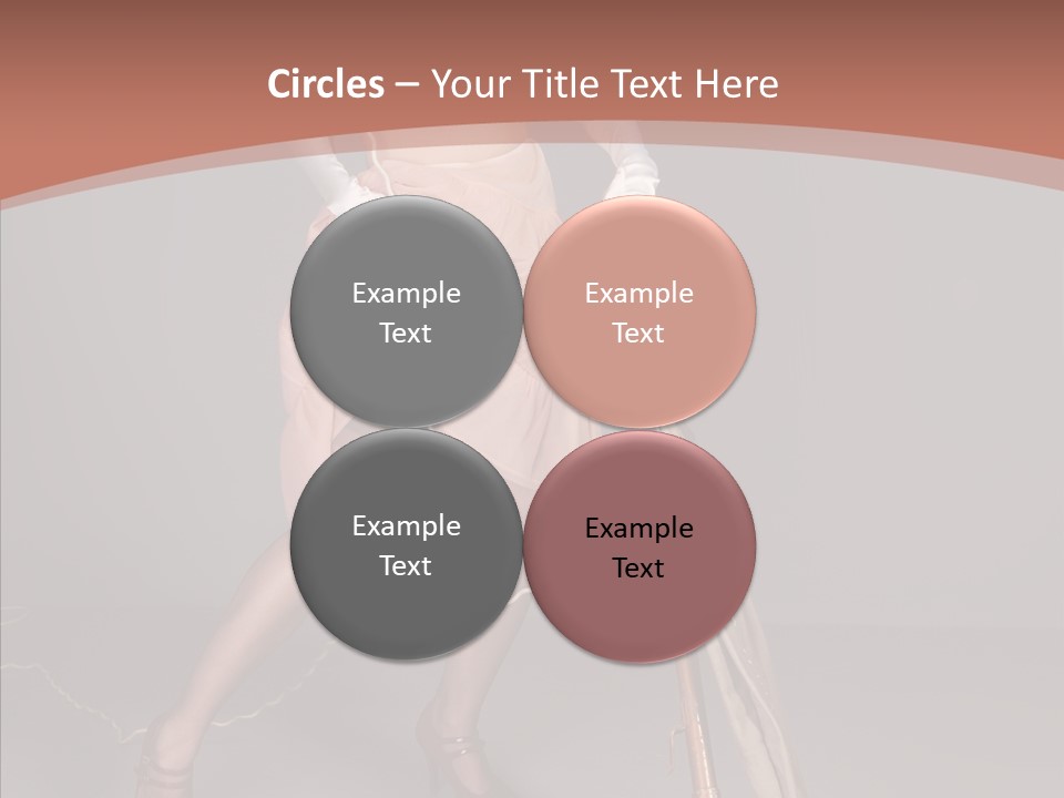 Sexy Maid Domestic PowerPoint Template