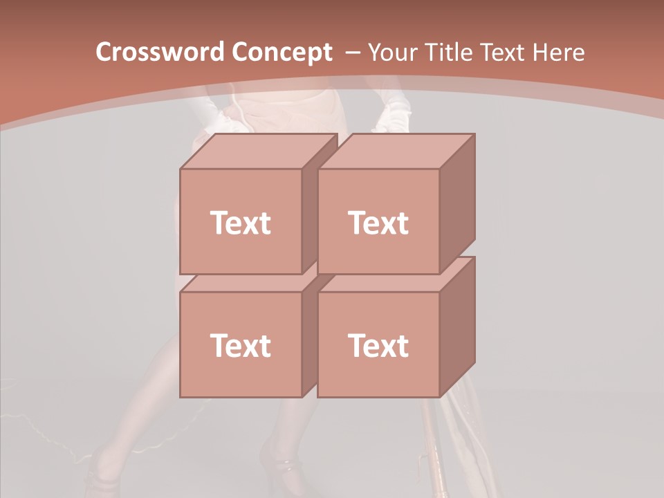 Sexy Maid Domestic PowerPoint Template