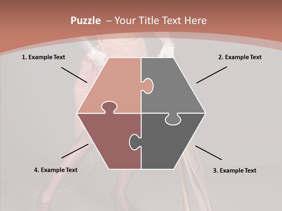 Sexy Maid Domestic PowerPoint Template