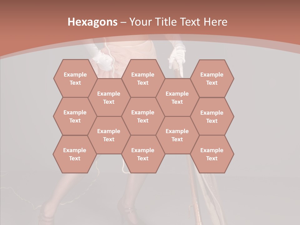 Sexy Maid Domestic PowerPoint Template